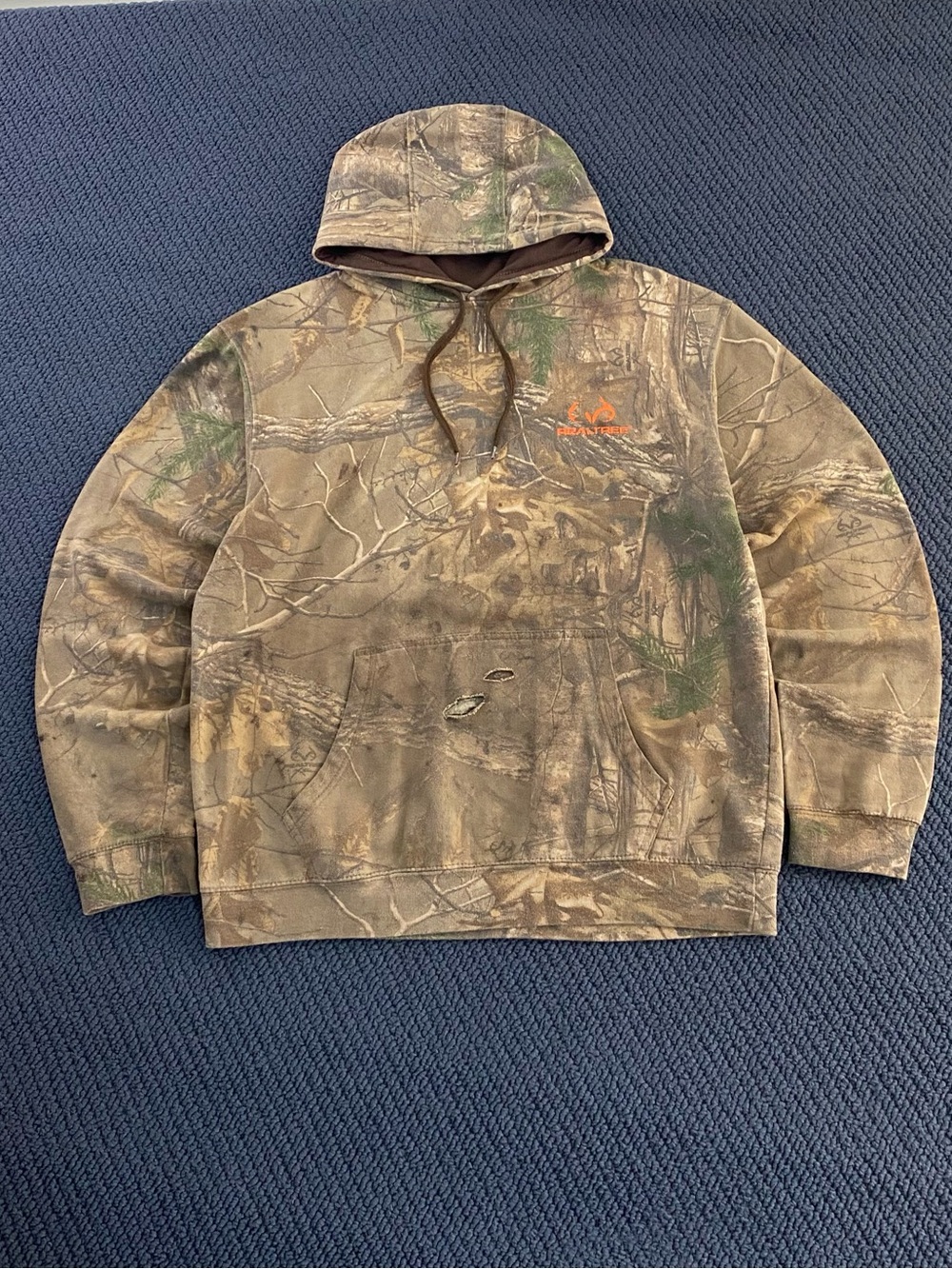 Realtree Camo Distressed Hoodie